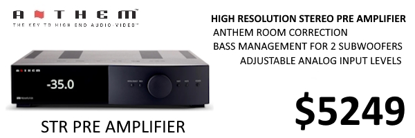 ANTHEM STR PRE AMP
